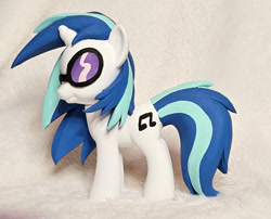 Size: 1380x1113 | Tagged: safe, artist:sanadaookmai, dj pon-3, vinyl scratch, pony, g4, craft, irl, photo, solo, toy