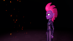 Size: 2048x1152 | Tagged: safe, artist:gaelgaming1, tempest shadow, human, equestria girls, g4, my little pony: the movie, 3d, equestria girls-ified, female, gradient background, solo, source filmmaker, wallpaper