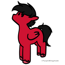 Size: 3000x3000 | Tagged: safe, artist:purple wingshade, oc, oc only, oc:hazardous materials, pegasus, pony, simple background, solo, transparent background