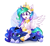 Size: 2556x2366 | Tagged: safe, artist:buvanybu, princess celestia, princess luna, alicorn, pony, g4, crown, cute, cutelestia, duo, duo female, female, folded wings, frown, hoof shoes, horn, jewelry, luna is not amused, lunabetes, lying down, mare, open mouth, open smile, peytral, princess shoes, prone, regalia, royal sisters, siblings, sisters, sitting, sitting on person, sitting on pony, smiling, sploot, spread wings, unamused, wings