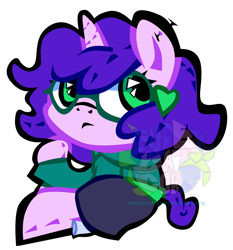 Size: 2016x2160 | Tagged: safe, artist:endercatcore, oc, oc only, oc:artshine aura, original species, plush pony, unicorn, glasses, horn, plushie, ponysona, simple background, sitting, solo, transparent background, unicorn oc