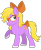 Size: 720x885 | Tagged: safe, artist:lucky bolt, artist:pegasski, oc, oc only, oc:misty breeze, earth pony, pony, base used, bow, determined, farmer, feathered fetlocks, female, glasses, hair bow, heterochromia, raised hoof, simple background, solo, tail, tail bow, transparent background