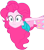 Size: 2230x2520 | Tagged: safe, edit, edited screencap, editor:mrtoonlover83, screencap, pinkie pie, human, equestria girls, g4, my little pony equestria girls: legend of everfree, background removed, bare shoulders, boho, camp fashion show outfit, female, not a vector, simple background, sleeveless, solo, transparent background