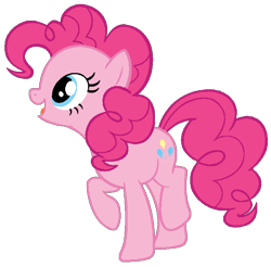 Size: 644x633 | Tagged: safe, artist:noi kincade, pinkie pie, earth pony, pony, g4, female, mare, simple background, solo, transparent background, vector