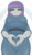 Size: 1668x2860 | Tagged: safe, artist:batipin, maud pie, human, equestria girls, g4, big breasts, breasts, busty maud pie, female, heart, heart hands, looking at you, looking down, looking down at you, solo