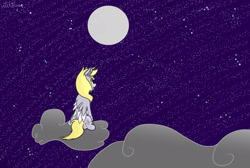 Size: 2400x1608 | Tagged: safe, artist:ilikeluna, derpy hooves, g4