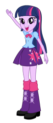 Size: 464x1077 | Tagged: safe, artist:cwt10101, twilight sparkle, human, equestria girls, g4, clothes, female, pleated skirt, simple background, skirt, solo, transparent background, twilight sparkle's skirt