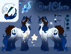 Size: 2048x1560 | Tagged: safe, artist:owlclare, oc, oc only, oc:owl clare, pony, unicorn, cyrillic, female, glasses, horn, mare, reference sheet, solo, unshorn fetlocks