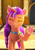 Size: 759x1080 | Tagged: safe, screencap, sunny starscout, earth pony, pony, a little horse, g5, my little pony: make your mark, my little pony: make your mark chapter 4, spoiler:g5, ^^, cropped, cute, eyes closed, female, hoof heart, mane stripe sunny, mare, raised hoof, smiling, solo, sunnybetes, underhoof, upside-down hoof heart, zephyr heights