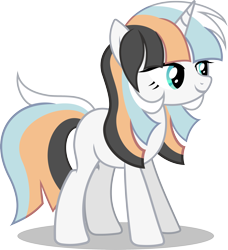 Size: 2768x3029 | Tagged: safe, artist:kojibiose, oc, oc only, pony, unicorn, g4, female, horn, mare, simple background, solo, transparent background, vector