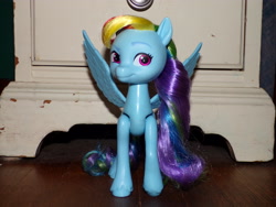 Size: 4608x3456 | Tagged: safe, rainbow dash, g4, doll, indoors, photo, solo, toy