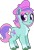 Size: 585x858 | Tagged: safe, artist:prixy05, ivy, earth pony, pony, series:magic forest, g2, beret, female, filly, foal, hat, ivy (magic forest), simple background, solo, transparent background, vector