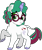 Size: 664x788 | Tagged: safe, artist:prixy05, gusty, classical unicorn, pony, unicorn, series:magic forest, g1, cloven hooves, female, filly, foal, glasses, horn, leonine tail, raised leg, simple background, solo, tail, transparent background, unshorn fetlocks, vector