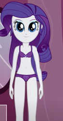 Size: 490x936 | Tagged: safe, artist:qbert2kcat, rarity, human, equestria girls, g4, clothes, female, indoors, solo, underwear