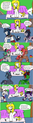 Size: 1126x4200 | Tagged: safe, artist:ask-luciavampire, oc, demon, demon pony, dracony, dragon, earth pony, hybrid, pegasus, pony, undead, unicorn, vampire, vampony, ask, horn, reboot series, tumblr