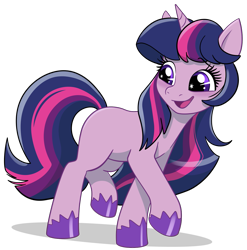 Size: 1275x1292 | Tagged: safe, anonymous artist, derpibooru exclusive, twilight sparkle, pony, unicorn, g4, leak, .svg available, camp cutie mark, cutie mark eyes, eyebrows, eyebrows visible through hair, female, horn, mare, simple background, solo, svg, transparent background, unicorn twilight, vector, wingding eyes