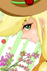 Size: 1966x2998 | Tagged: safe, artist:gcruz115, applejack, human, equestria girls, g4, colored, fanart, female, solo