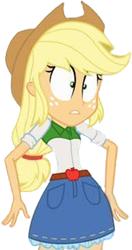 Size: 1329x2520 | Tagged: safe, edit, edited screencap, editor:homersimpson1983, screencap, applejack, equestria girls, g4, background removed, female, needs more jpeg, not a vector, simple background, solo, transparent background