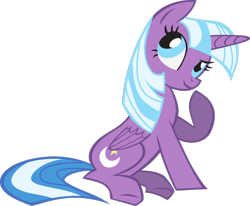 Size: 692x570 | Tagged: safe, alternate version, edit, editor:marefieber, twilight sparkle, twilight twinkle, alicorn, pony, g4, leak, alternate hair color, concept art, female, hoof on chin, mare, png, raised hoof, recolor, show bible, simple background, sitting, smart pony, solo, thinking, transparent background, twilight sparkle (alicorn), vector, wings, 🤔