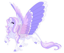 Size: 4600x3800 | Tagged: safe, artist:gigason, oc, oc only, oc:lilly wind, pegasus, pony, g4, absurd resolution, adoptable, coat markings, colored, colored eyebrows, colored hooves, colored pinnae, colored wings, colored wingtips, eyebrows, eyebrows visible through hair, eyelashes, eyeshadow, feathered wings, flat colors, floppy ears, gradient hooves, gradient legs, hooves, large wings, leonine tail, lidded eyes, long fetlocks, long mane, long tail, magical lesbian spawn, makeup, multicolored tail, multicolored wings, nonbinary, nonbinary oc, obtrusive watermark, offspring, parent:fleur-de-lis, parent:flitter, pegasus oc, purple eyes, purple eyeshadow, purple hooves, purple wings, simple background, smiling, socks (coat markings), solo, spread wings, striped mane, striped tail, tail, thin legs, thin tail, three toned mane, three toned tail, transparent background, unshorn fetlocks, wall off tags, watermark, wavy mane, wavy tail, white wingtips, wings