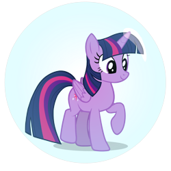 Size: 2160x2160 | Tagged: safe, artist:deshawndeviant2007, twilight sparkle, alicorn, pony, g4, bubble, cute, female, in bubble, mare, simple background, solo, transparent background, twiabetes, twilight sparkle (alicorn)