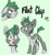 Size: 1190x1280 | Tagged: safe, artist:smirk, oc, oc only, oc:flint chip, earth pony, fallout equestria, coat markings, colt, dappled, foal, green background, male, simple background, solo, stallion, text