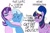 Size: 3556x2356 | Tagged: safe, artist:ligmire, starlight glimmer, trixie, twilight sparkle, alicorn, pony, unicorn, g4, female, hat, horn, hug, lesbian, mare, meme, nightcap, ship:startrix, shipping, simple background, trio, trio female, twilight sparkle (alicorn), white background