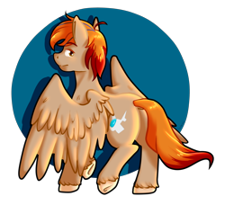 Size: 3030x2763 | Tagged: safe, artist:fleiiha, oc, oc only, oc:fededash, pegasus, pony, butt, commission, commission open, digital art, hooves, original art, pegasus oc, plot, redesign, smug, wings