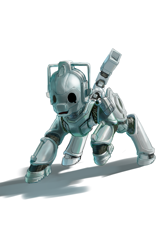 Size: 487x744 | Tagged: safe, artist:ph平和, cyber pony, cyberman, doctor who, simple background, solo, white background