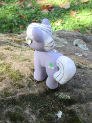 Size: 1543x2057 | Tagged: safe, alternate version, artist:malte279, part of a set, limestone pie, earth pony, pony, g4, animated, concrete, craft, female, mare, outdoors, sculpture, solo, ytong