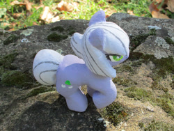 Size: 1984x1488 | Tagged: safe, alternate version, artist:malte279, part of a set, limestone pie, earth pony, pony, g4, animated, concrete, craft, female, mare, outdoors, sculpture, solo, ytong