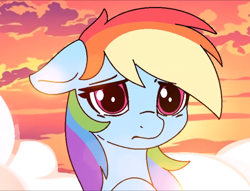 Size: 1416x1080 | Tagged: safe, artist:tamers12345, rainbow dash, pegasus, pony, g4, female, ms paint, solo