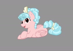 Size: 1754x1240 | Tagged: safe, artist:2starts2, cozy glow, pegasus, pony, g4, female, gray background, mare, older, older cozy glow, simple background, solo