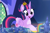 Size: 2990x2000 | Tagged: safe, artist:lovinglypromise, twilight sparkle, alicorn, pony, g4, alternate design, alternate hairstyle, cutie map, indoors, movie accurate, solo, twilight sparkle (alicorn), twilight's castle