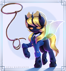 Size: 2810x3000 | Tagged: safe, artist:opal_radiance, oc, oc only, oc:melody miles, clothes, military uniform, solo, uniform, wonderbolts uniform