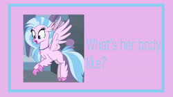 Size: 3840x2160 | Tagged: safe, artist:star153, screencap, silverstream, hippogriff, g4, 23, advice needed, female, jewelry, necklace, q23, question, question 23, read description, staircase, stairs, wings