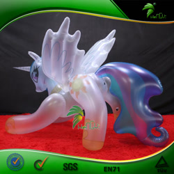 Size: 750x750 | Tagged: safe, princess celestia, alicorn, inflatable pony, g4, bootleg, butt, carpet, female, frame, hongyi, hoof shoes, inflatable, inflatable alicorn, irl, iwtcird, mare, meme, obtrusive watermark, peytral, photo, plot, red carpet, solo, spread wings, translucent inflatable, valve, watermark, wingboner, wings, wrinkles