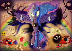 Size: 1280x913 | Tagged: safe, artist:pawersmile, princess luna, alicorn, pony, g4, female, mare, solo