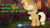 Size: 1280x720 | Tagged: safe, edit, edited screencap, editor:marefieber, screencap, mean applejack, earth pony, pony, g4, my little pony: friendship is magic, season 8, the mean 6, clone, cowboy hat, everfree forest, female, fire swamp, font, frown, grass, hat, implied racial slur, mare, mushroom, n word, op is a duck, outdoors, plant, racism, rock, serious, serious face, solo, southern accent, speech, talking, text, tree, unapologetic