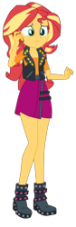 Size: 1800x5389 | Tagged: safe, artist:gmaplay, sunset shimmer, equestria girls, equestria girls specials, g4, my little pony equestria girls: better together, my little pony equestria girls: holidays unwrapped, clothes, cute, phone, pink skirt, shimmerbetes, simple background, skirt, solo, sunset shimmer day, transparent background