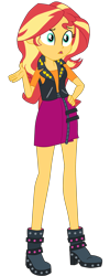 Size: 1900x4743 | Tagged: safe, artist:gmaplay, sunset shimmer, equestria girls, equestria girls specials, g4, my little pony equestria girls: better together, my little pony equestria girls: forgotten friendship, simple background, solo, transparent background