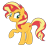 Size: 1900x1839 | Tagged: safe, artist:gmaplay, sunset shimmer, unicorn, equestria girls, equestria girls specials, g4, my little pony equestria girls: spring breakdown, cute, horn, shimmerbetes, simple background, solo, transparent background