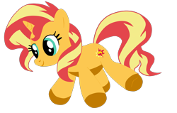 Size: 5235x3338 | Tagged: safe, artist:gmaplay, sunset shimmer, pony, unicorn, equestria girls, equestria girls specials, g4, my little pony equestria girls: spring breakdown, absurd resolution, cute, horn, plushie, shimmerbetes, simple background, solo, transparent background