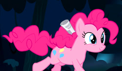 Size: 936x544 | Tagged: safe, screencap, pinkie pie, pony, daring done?, g4, running, solo