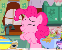 Size: 703x569 | Tagged: safe, pinkie pie, earth pony, pony, g4, secrets and pies, indoors