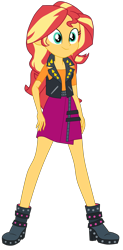 Size: 2315x4691 | Tagged: safe, artist:gmaplay, sunset shimmer, do it for the ponygram!, equestria girls, g4, my little pony equestria girls: better together, cute, shimmerbetes, simple background, solo, sunset shimmer day, transparent background