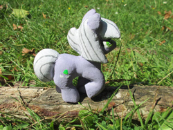 Size: 1280x960 | Tagged: safe, alternate version, artist:malte279, part of a set, limestone pie, earth pony, pony, g4, concrete, craft, female, mare, outdoors, sculpture, solo, ytong