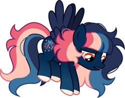 Size: 2315x1818 | Tagged: safe, artist:cirillaq, oc, oc only, oc:wild strike, pegasus, pony, female, mare, simple background, solo, transparent background