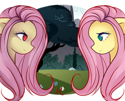 Size: 995x803 | Tagged: safe, artist:fullbucket, fluttershy, bat pony, pegasus, pony, g4, bat ponified, flutterbat, outdoors, race swap, solo