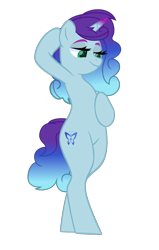 Size: 2542x4000 | Tagged: safe, artist:ramixe dash, oc, oc only, oc:dusk heart (cs), unicorn, g4, g5, base used, bipedal, female, g5 to g4, generation leap, horn, mare, simple background, transparent background